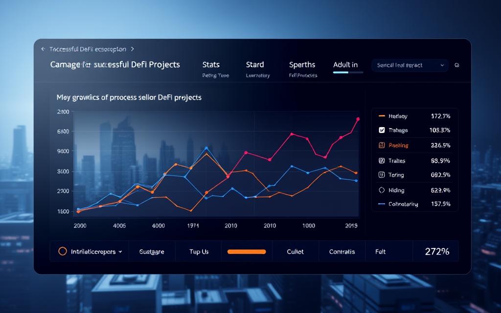 DeFi growth benchmarks comparison